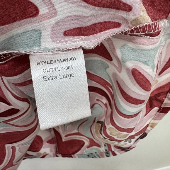 Shop The Mint Get Their Attention Floral Ruffled Blouse Womens Size XL - Picture 6 of 7